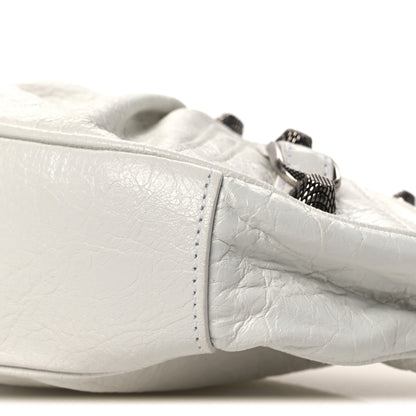 Balenciaga Agneau Arena Le Cagole Shoulder Bag XS Optic White 11 of 11