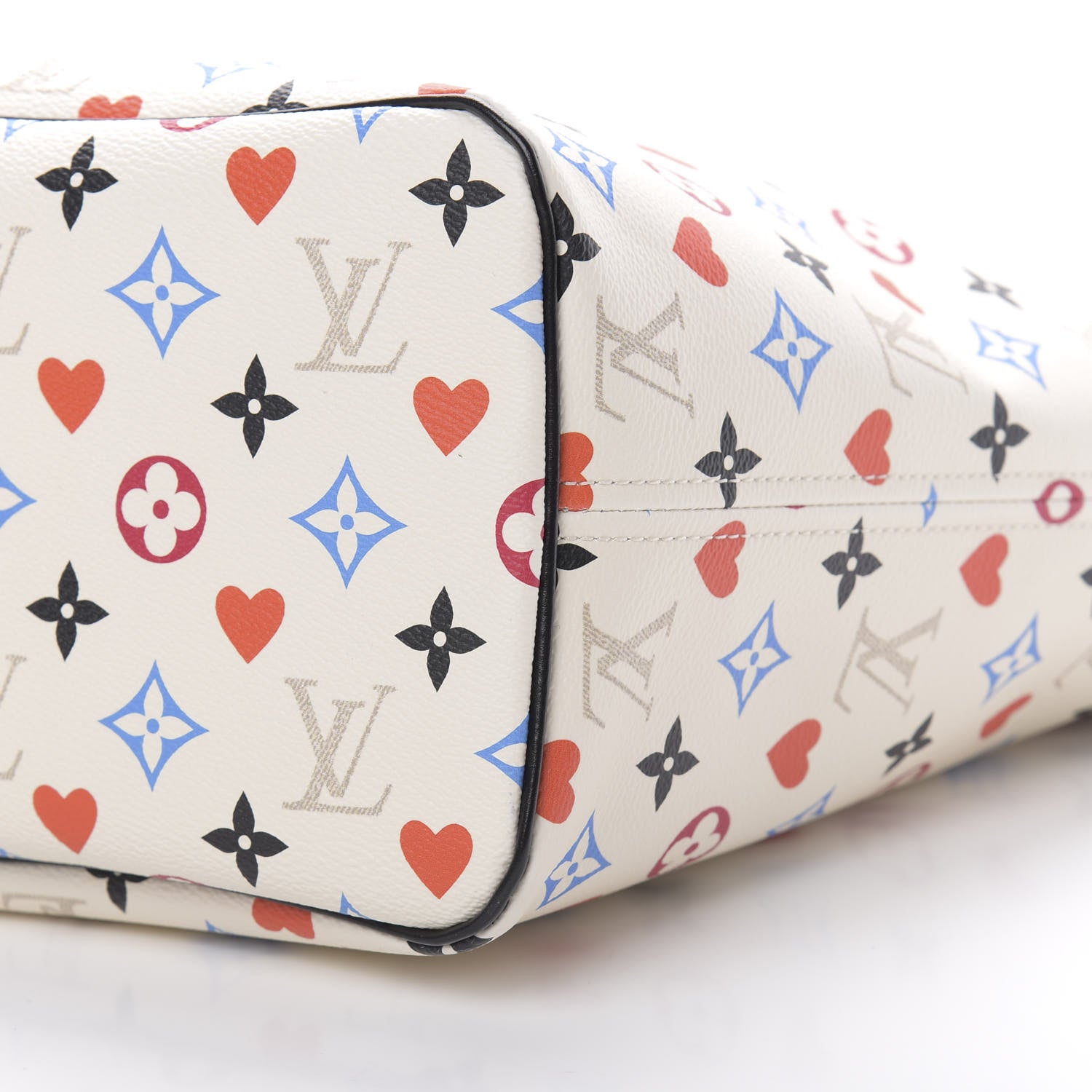 Louis Vuitton Game On Neverfull MM White 11 of 12