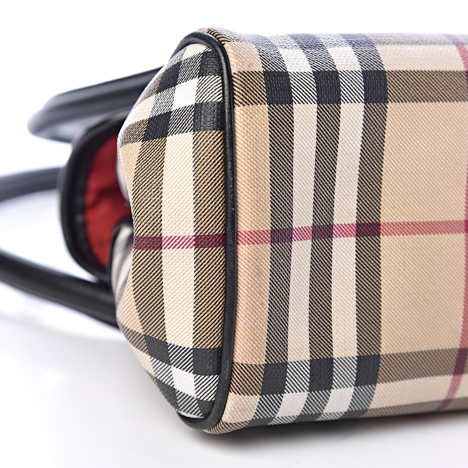 Burberry House Check Satchel Black 16 of 17