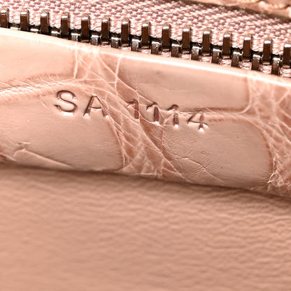 Givenchy Crocodile Medium Antigona Nude Pink 7 of 13