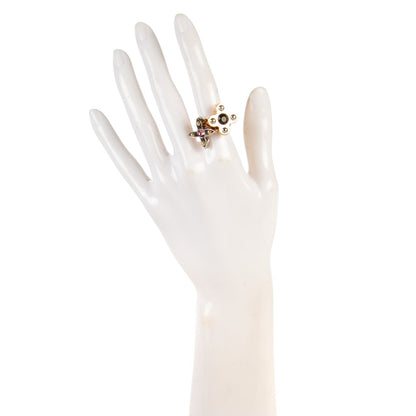 Louis Vuitton Love Letters Timeless Ring Set Medium 6.5 2 of 8