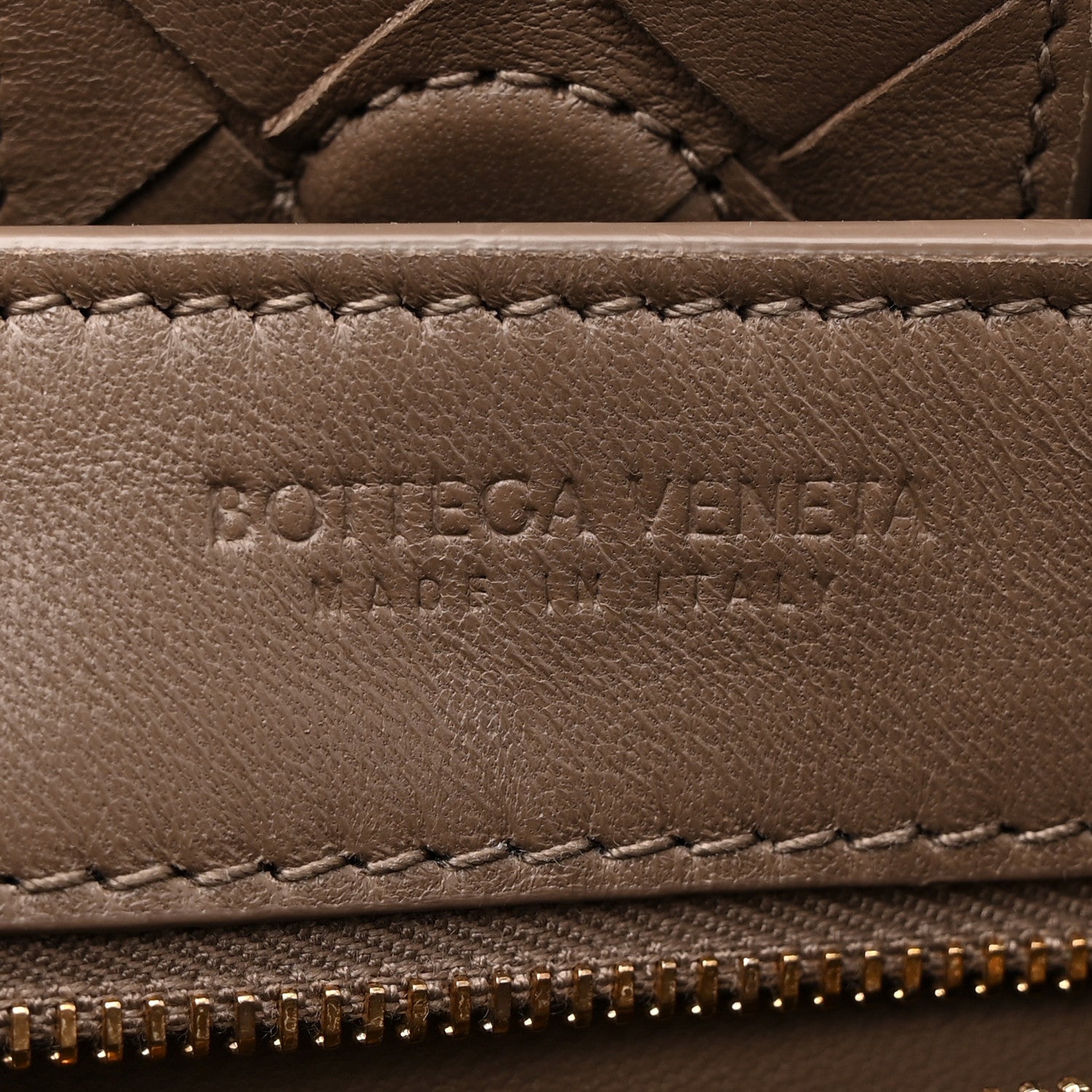 Bottega Veneta Nappa Intrecciato Small Andiamo Shoulder Bag Taupe Grey 6 of 11