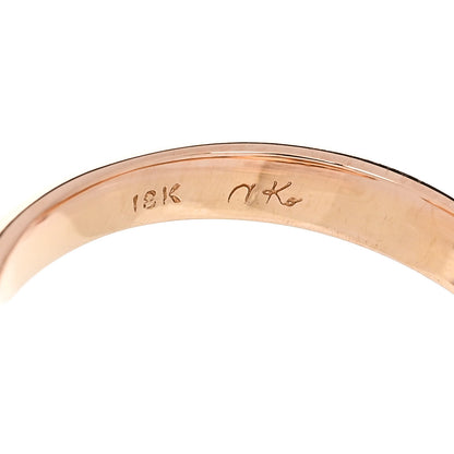 Anita Ko 18K Rose Gold Diamond Double Wing Ring 54 7 5 of 5