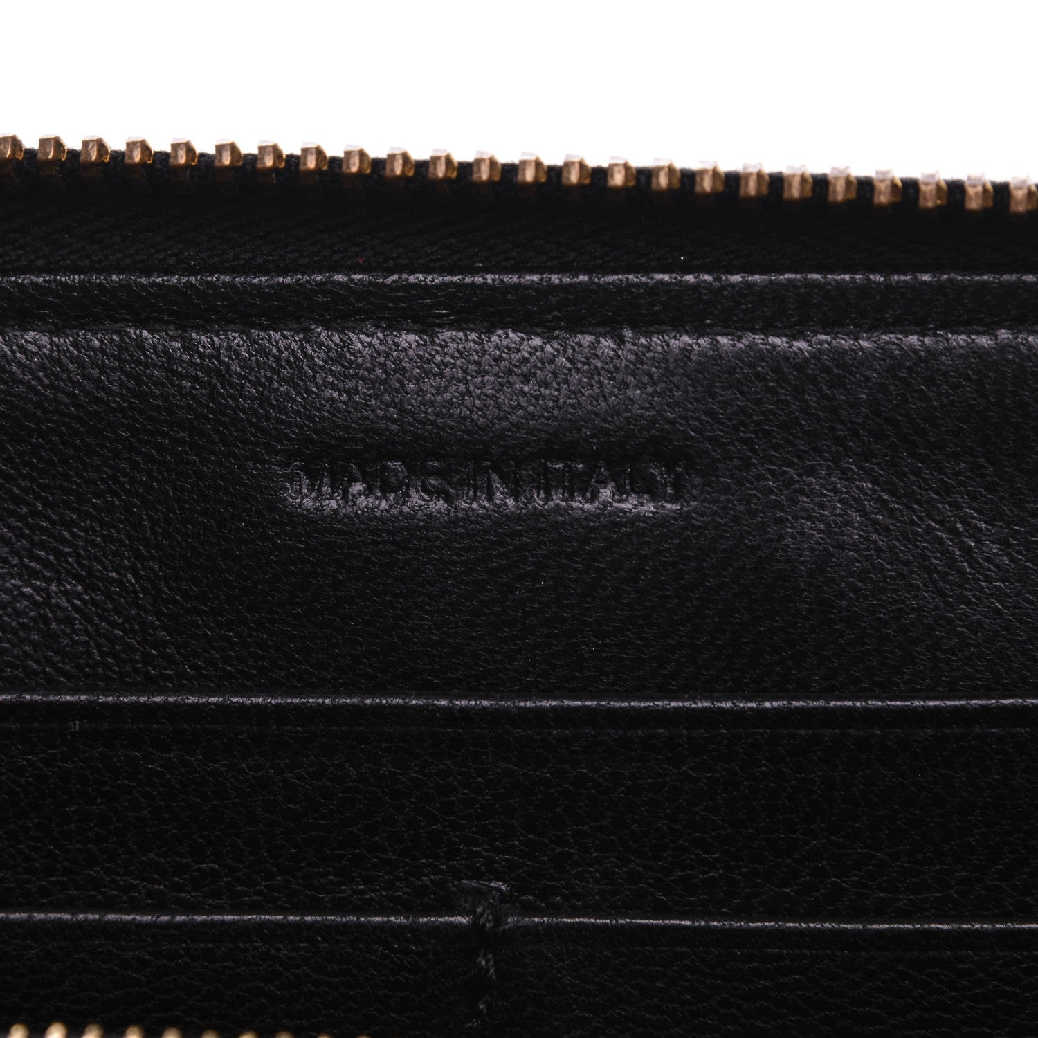 Prada Nappa Gaufre Zip Around Wallet Nero Black 7 of 7