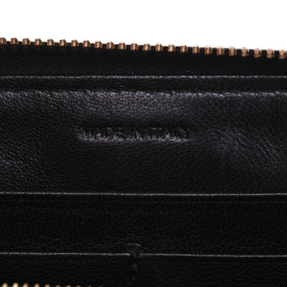 Prada Nappa Gaufre Zip Around Wallet Nero Black 7 of 7