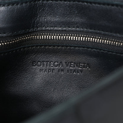 Bottega Veneta Lambskin Maxi Intrecciato Cassette Crossbody Bag Black 6 of 11