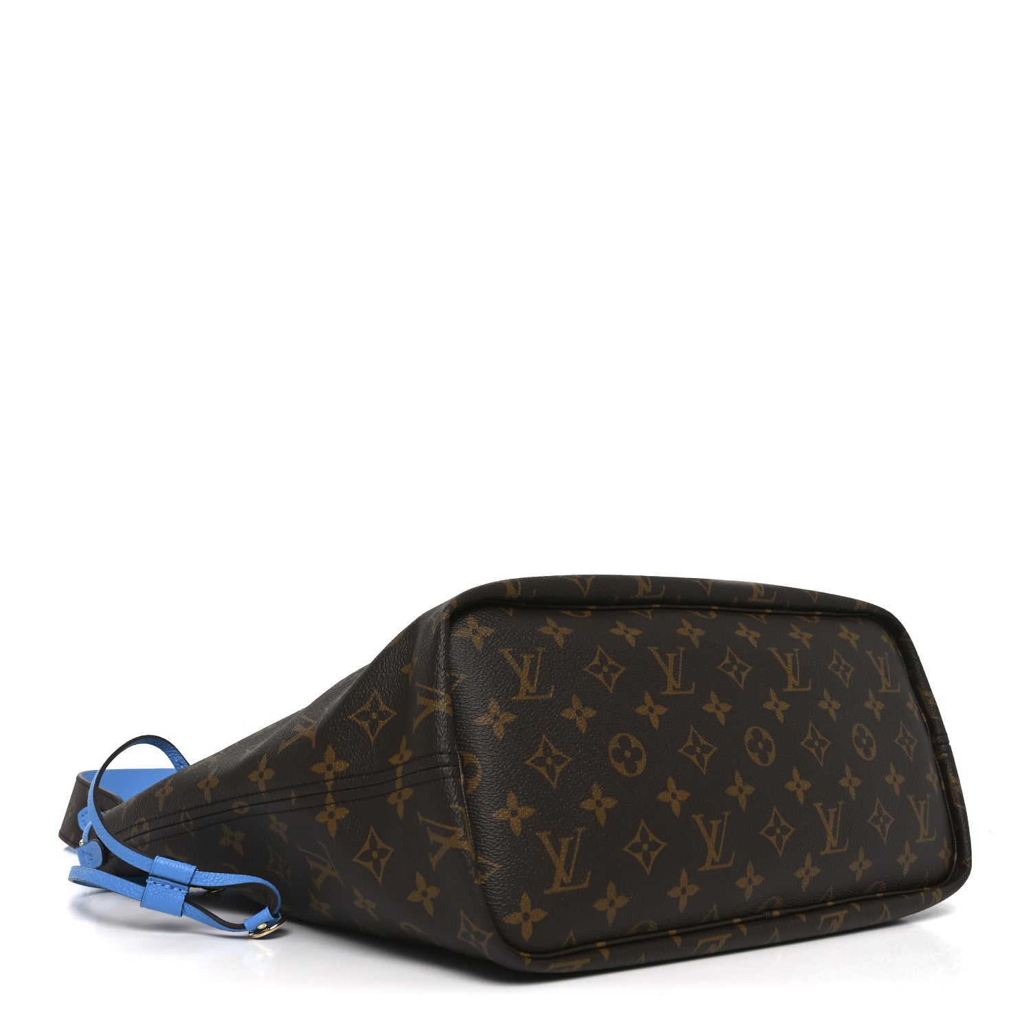 Louis Vuitton Monogram Inside Out Neverfull Bandouliere MM Gaston Blue 4 of 9