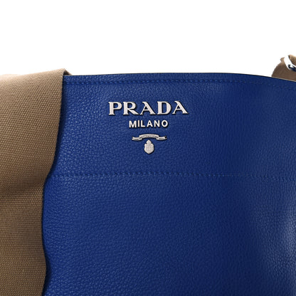 Prada Vitello Daino Bucket Royal 8 of 10