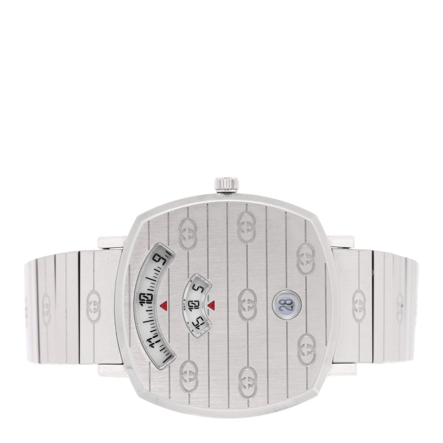 Stainless Steel 35mm Grip Quartz Watch