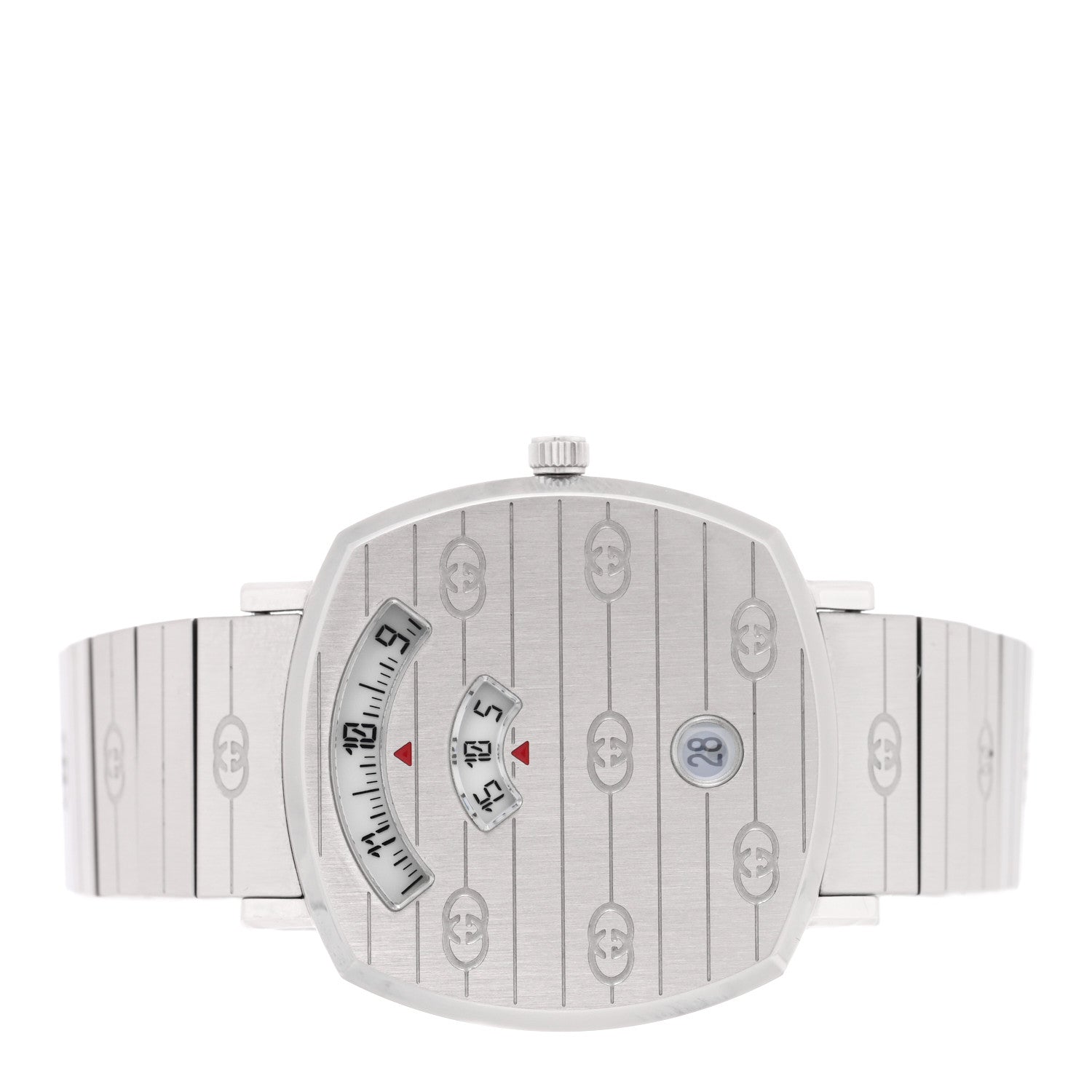 Gucci Stainless Steel 35mm Grip Quartz Watch 2 of 5
