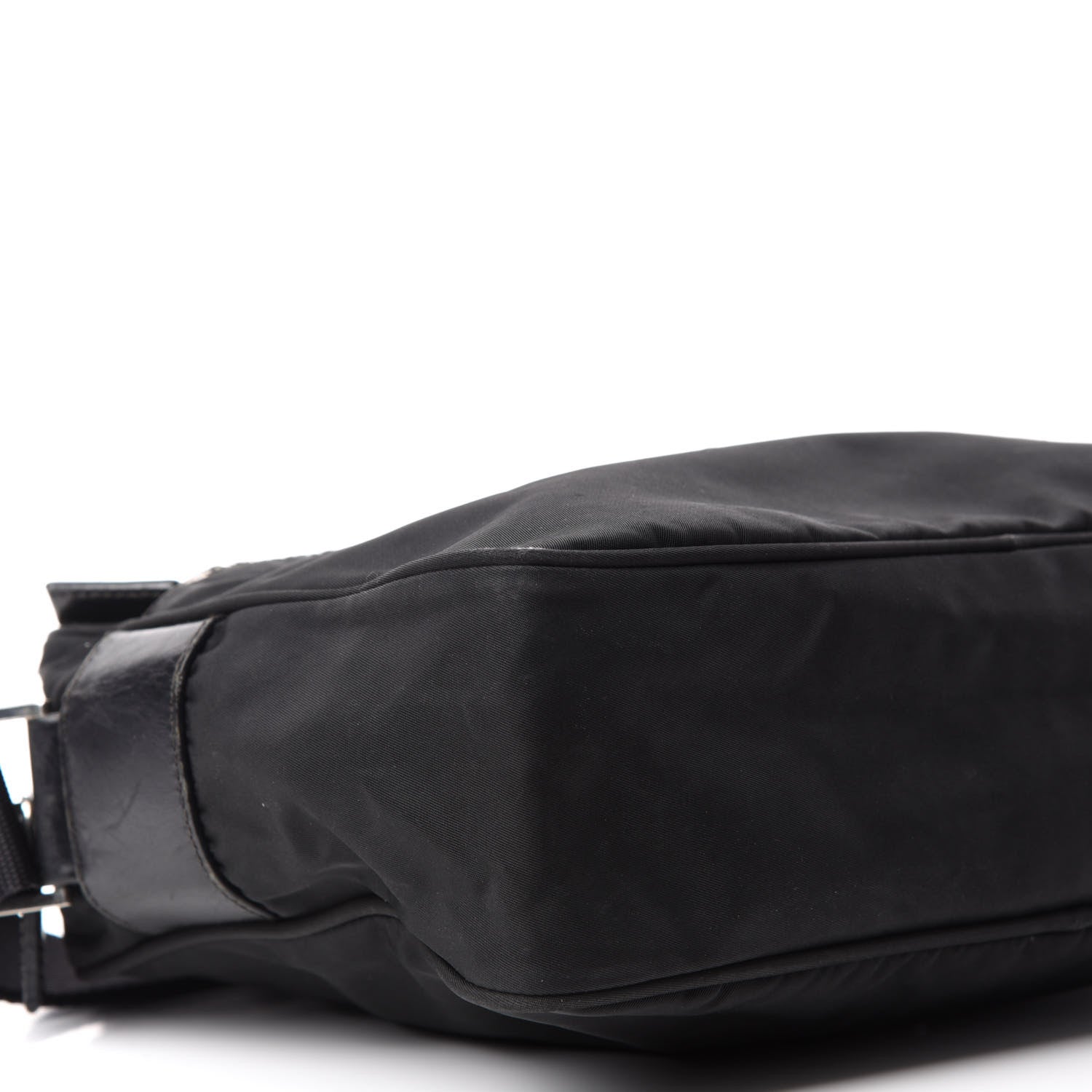 Prada Nylon Tessuto Messenger Bag Black 6 of 11