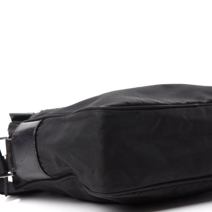 Prada Nylon Tessuto Messenger Bag Black 6 of 11