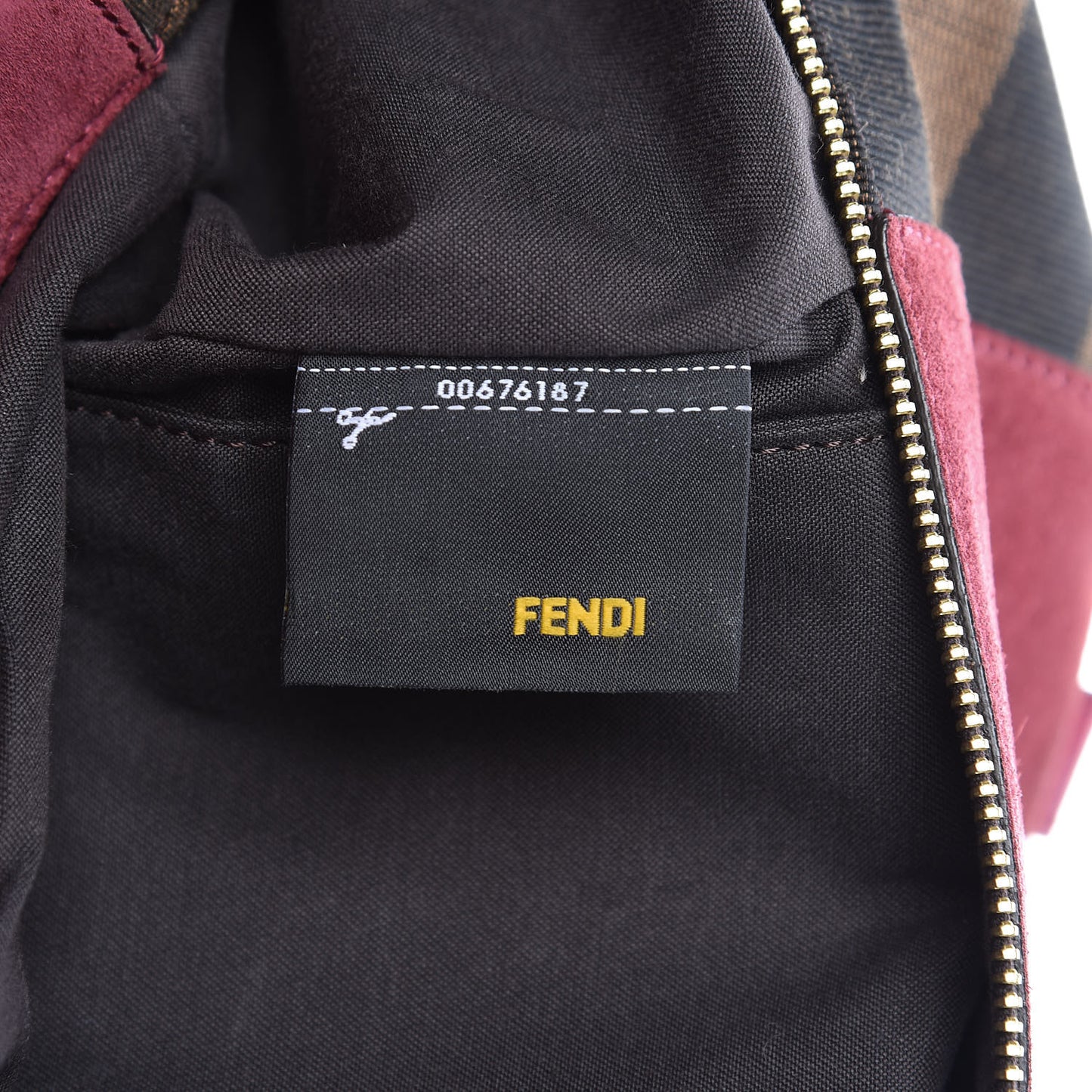 Pequin Vitello Magnetic Top Satchel Tobacco Amarena