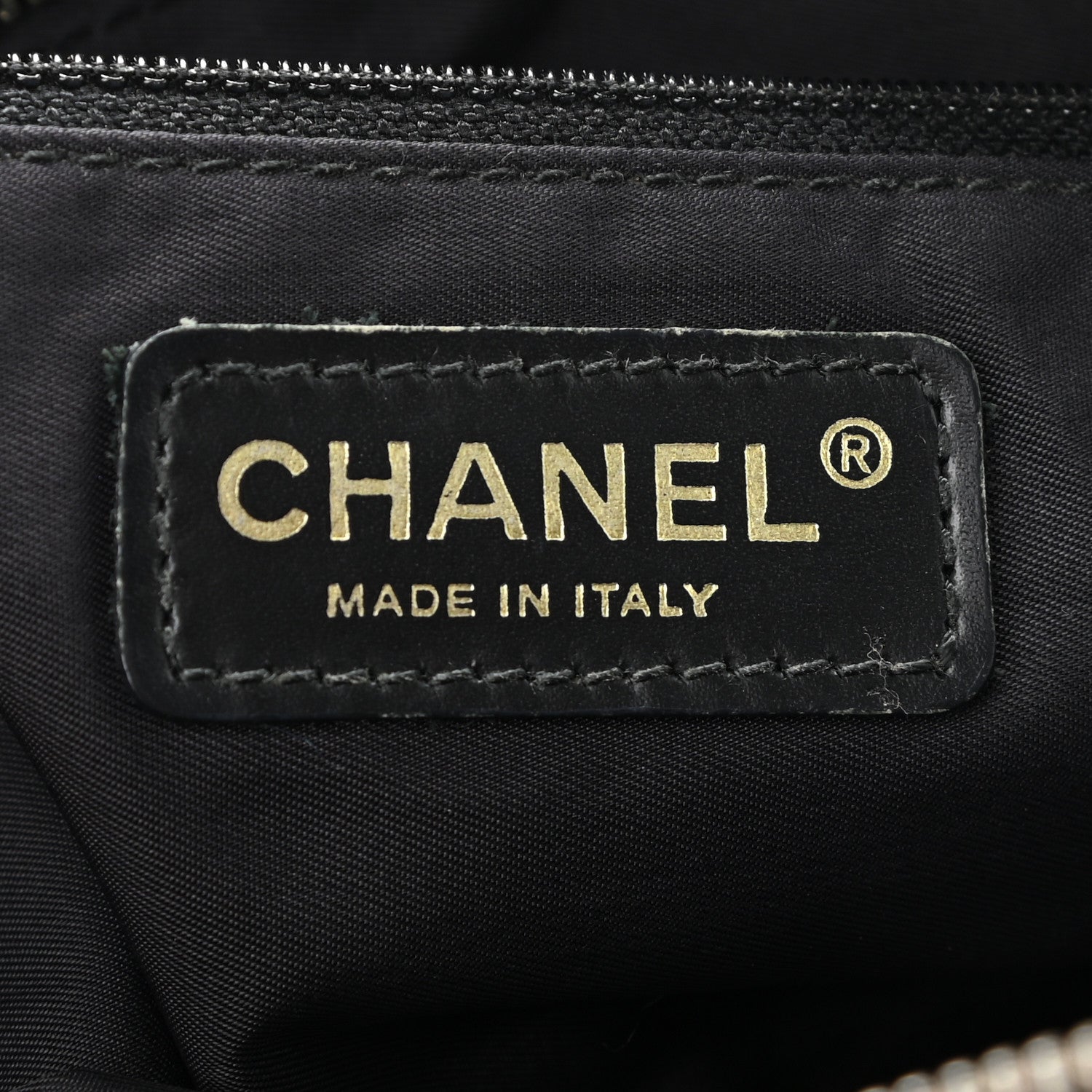 Chanel Nylon Travel Bowler Black 5 of 11