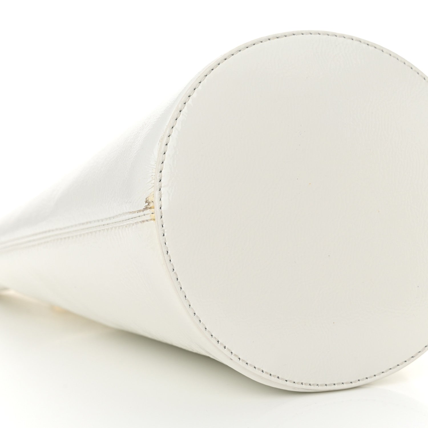 Khaite Patent Calfskin Etta Crossbody White 8 of 16