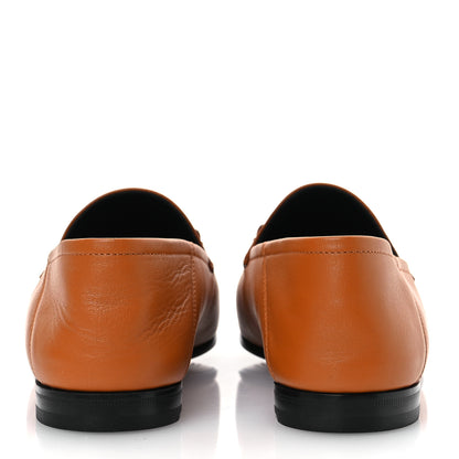 Gucci Lambskin Brixton Horsebit Loafers 38.5 Crystal Copper 6 of 12
