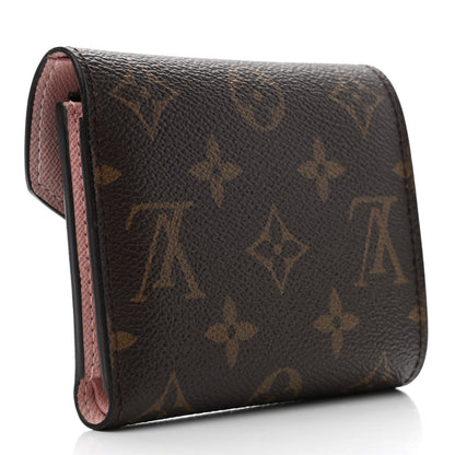 Louis Vuitton Monogram Victorine Wallet Rose Ballerine 3 of 7