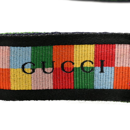 Gucci Monogram Multicolor Reversible Self-Tie Bucket Hat S Green Blue 14 of 16