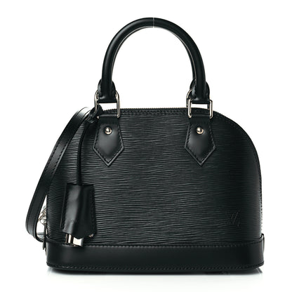 Louis Vuitton Epi Alma BB Black 1 of 10