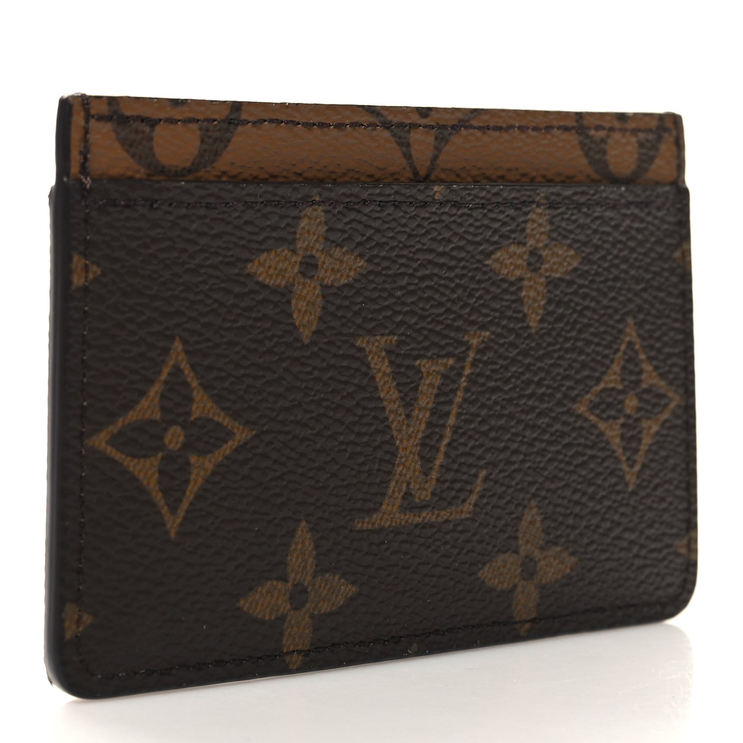 Reverse Monogram Card Holder