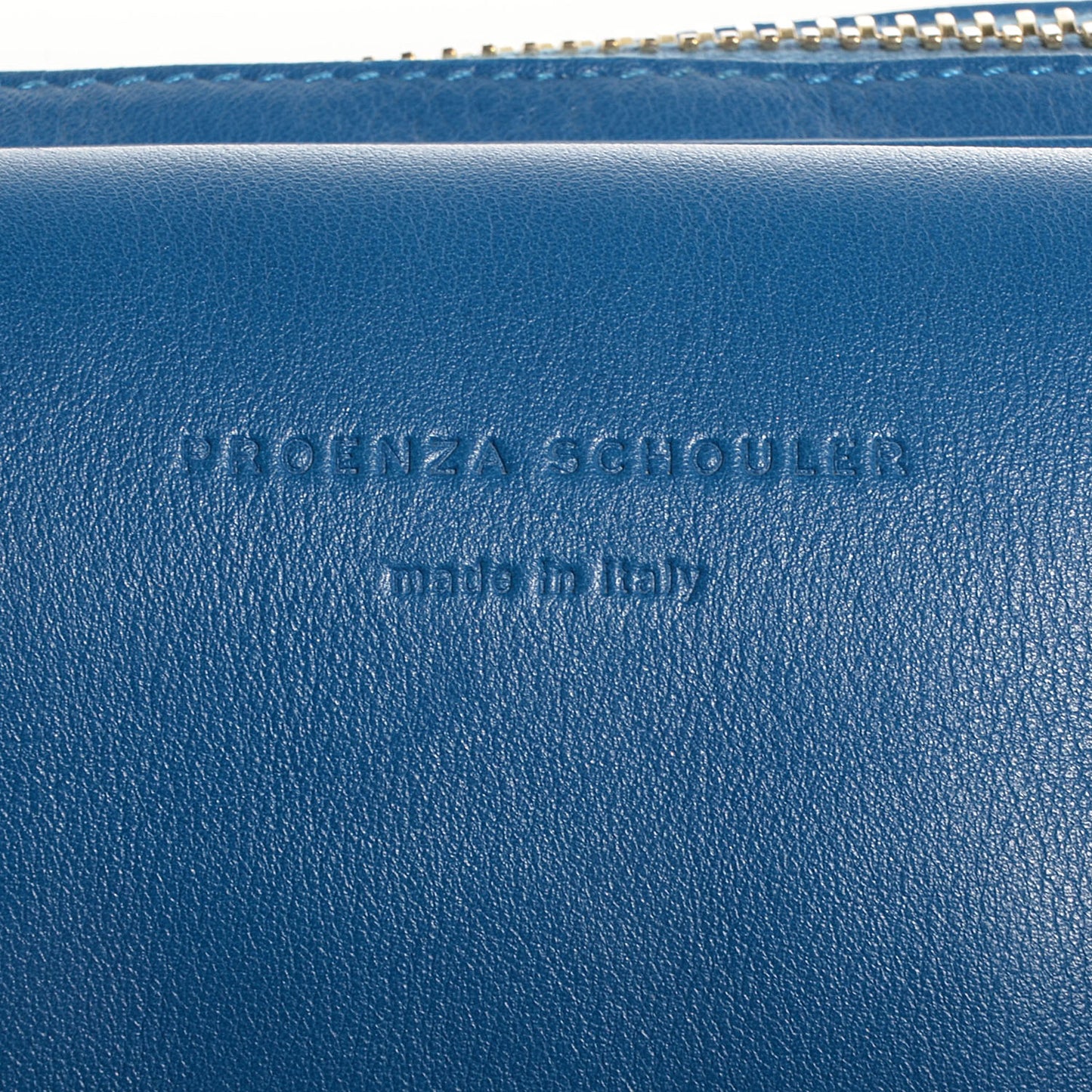 Calfskin Chain Strap Double Bag Peacock