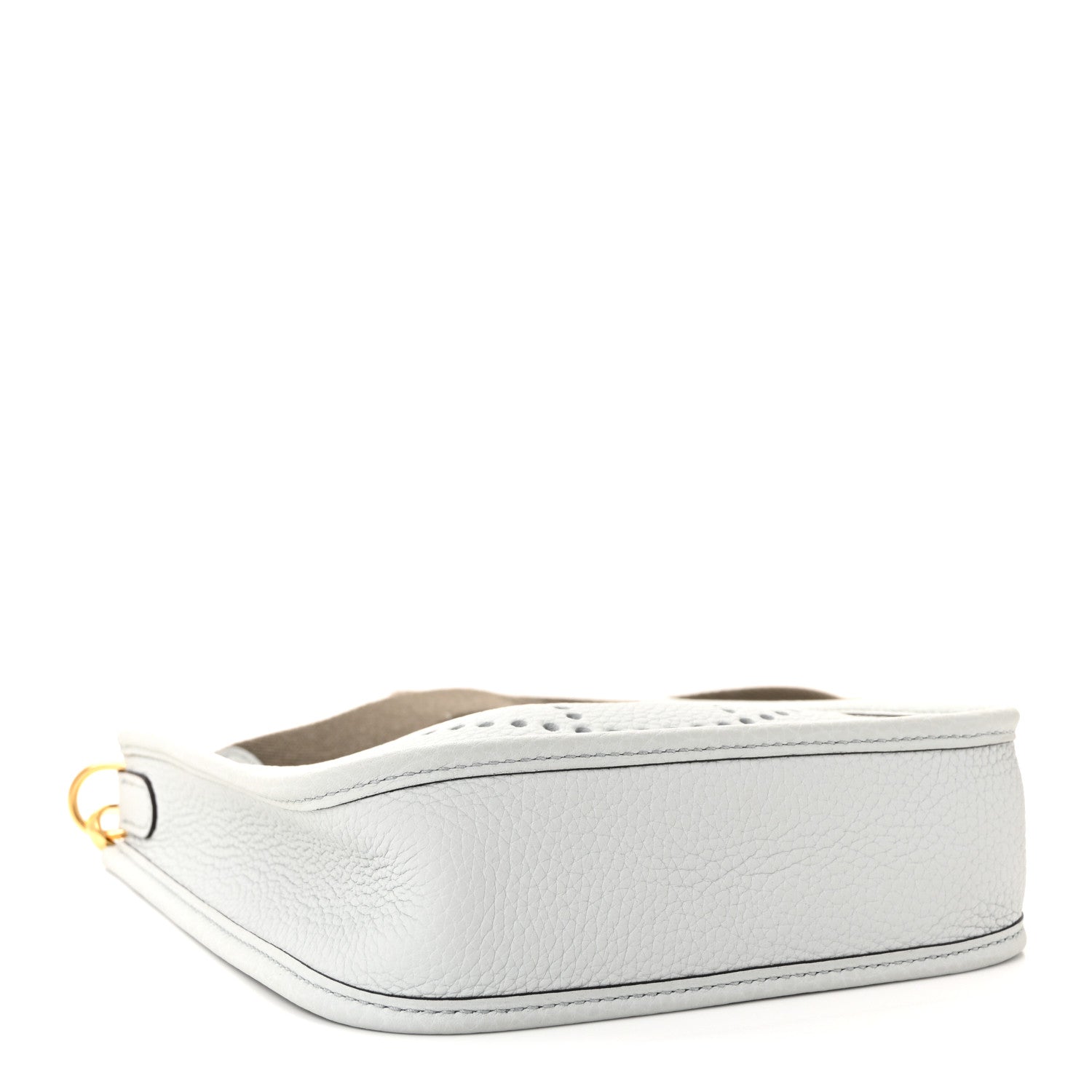 Hermes Taurillon Clemence Amazone Evelyne TPM Gris Perle Etain 4 of 9