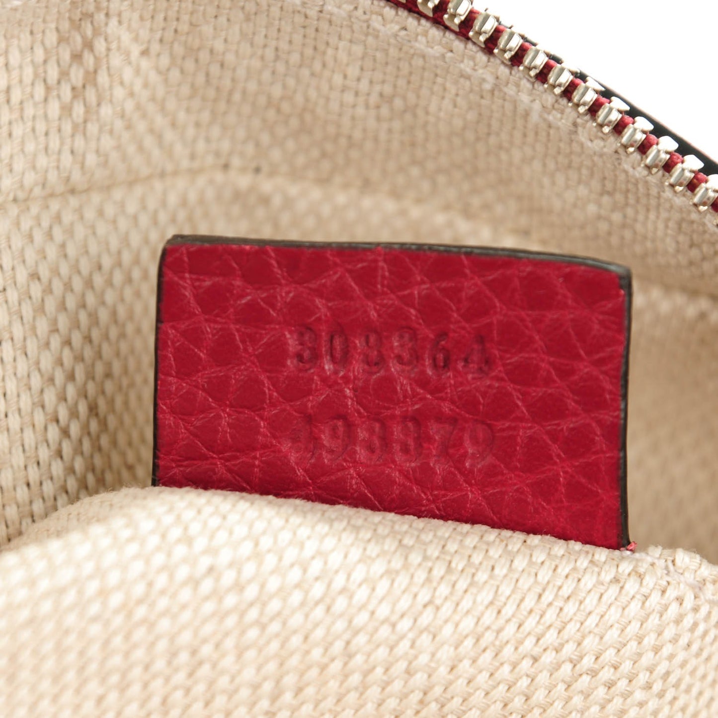 Pebbled Calfskin Studded Small Soho Disco Bag Soft Burgundy