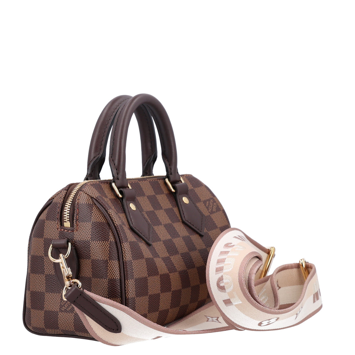 Louis Vuitton Damier Ebene Speedy Bandouliere 20 2 of 8