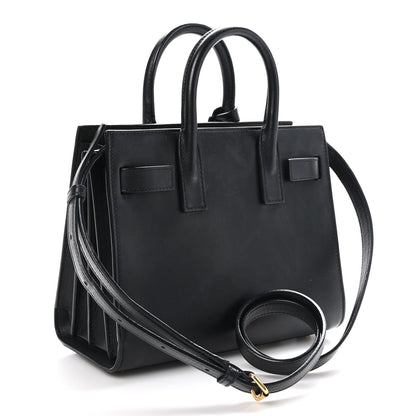 Saint Laurent Grained Calfskin Nano Sac De Jour Black 3 of 10
