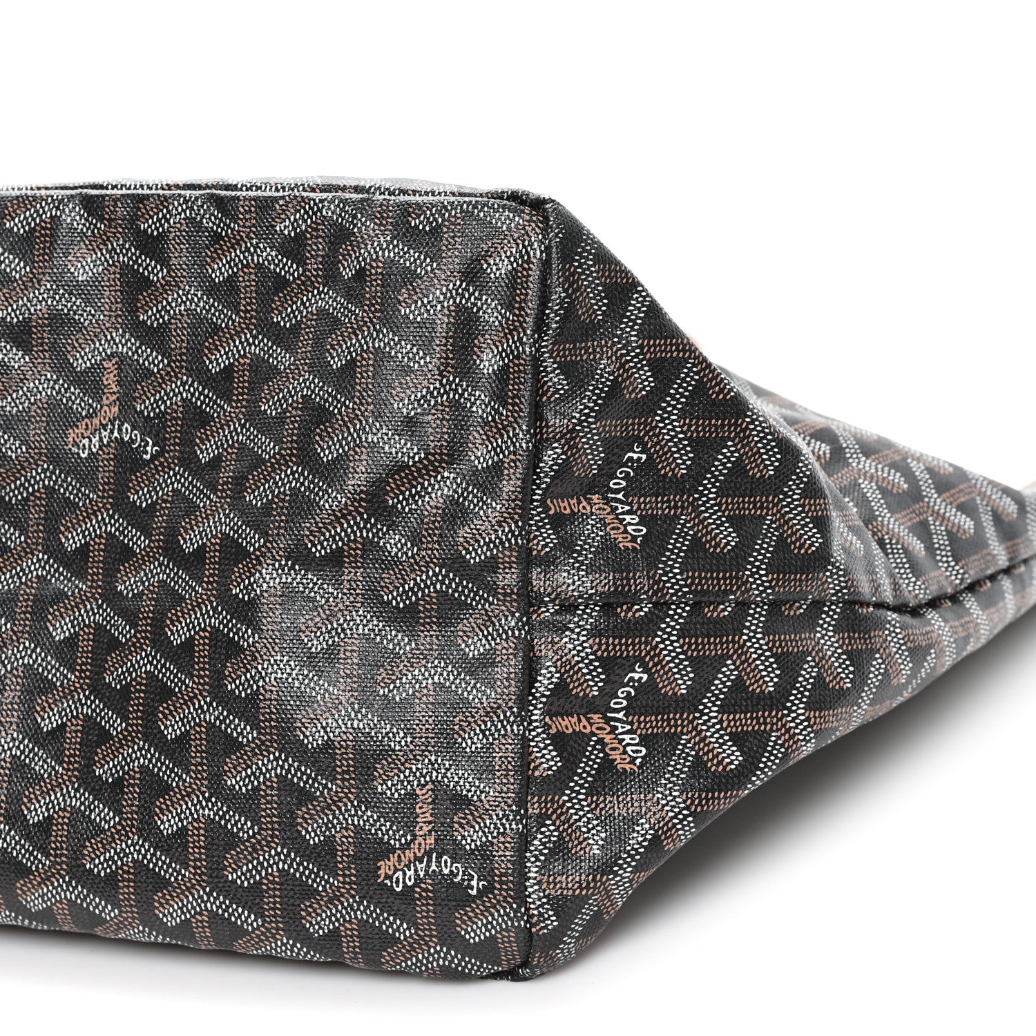 Goyard Goyardine Saint Louis GM Black Gold 11 of 13