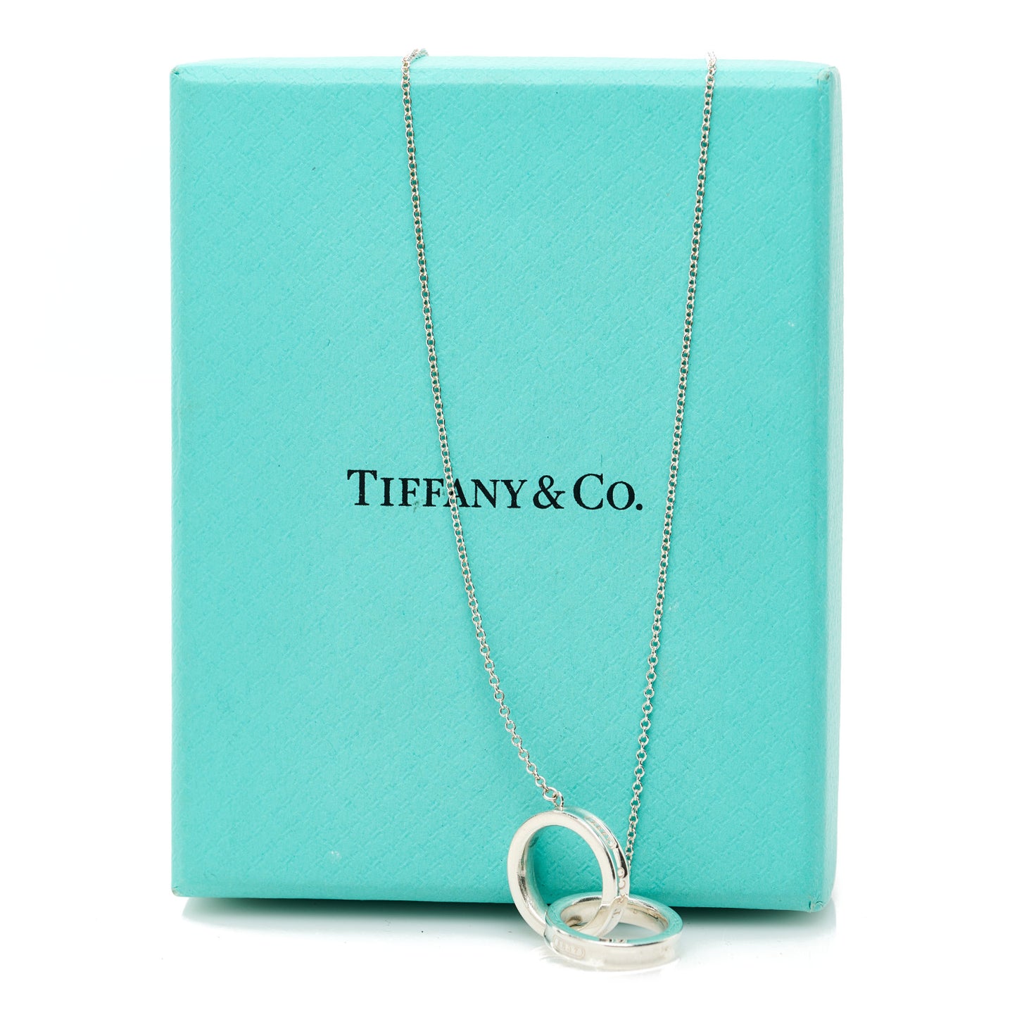 Sterling Silver 1837 Interlocking Circles Pendant Necklace