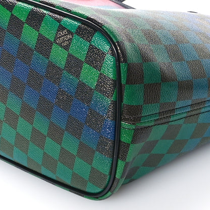 Louis Vuitton Damier Race Neverfull MM Noir Rouge 11 of 13
