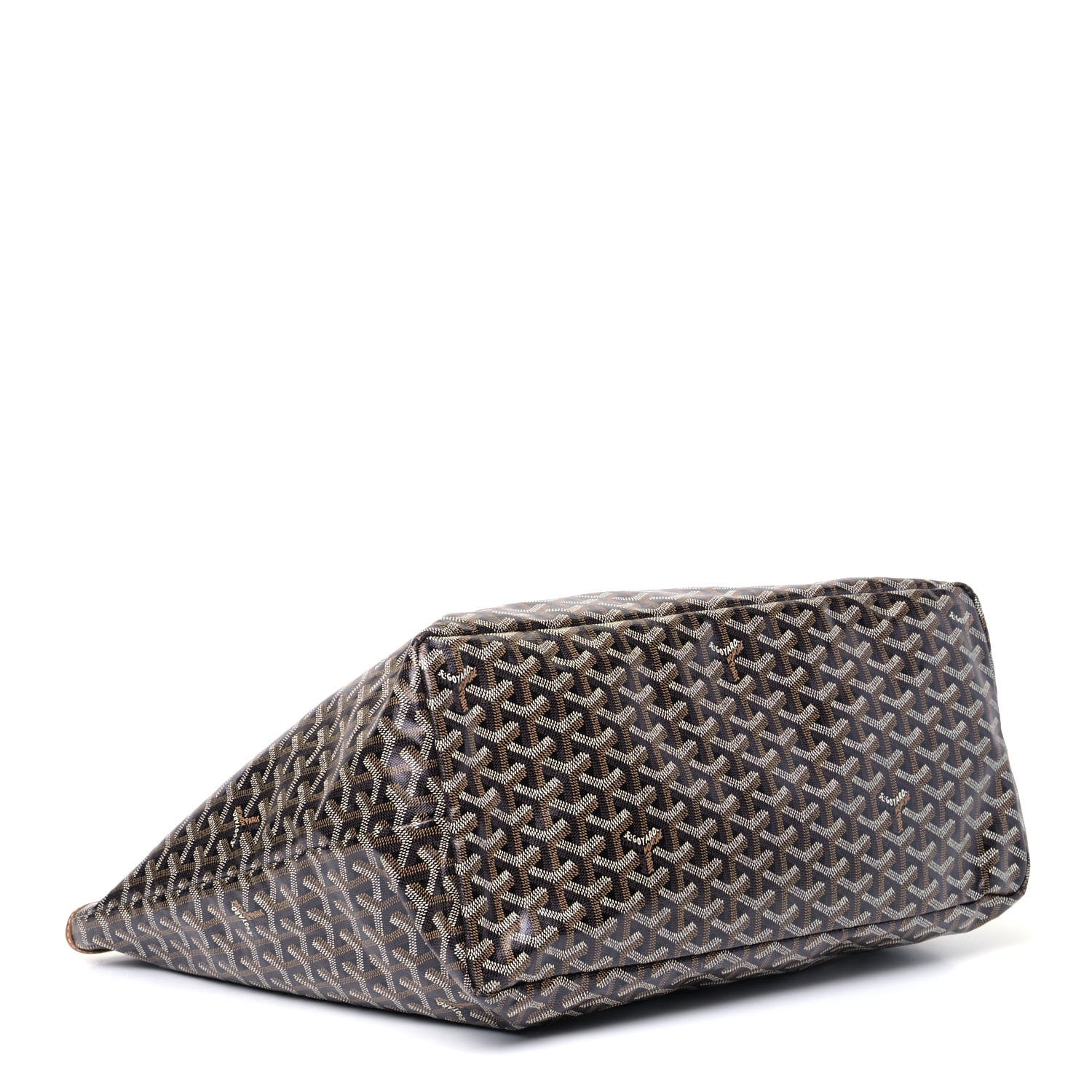 Goyard Goyardine Saint Louis GM Black Gold 3 of 4