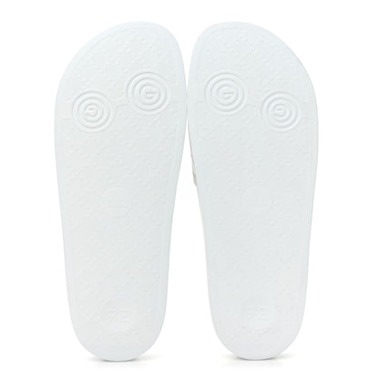 Gucci Rubber Web Mens Pool Slide Sandals 11 Great White 5 of 9