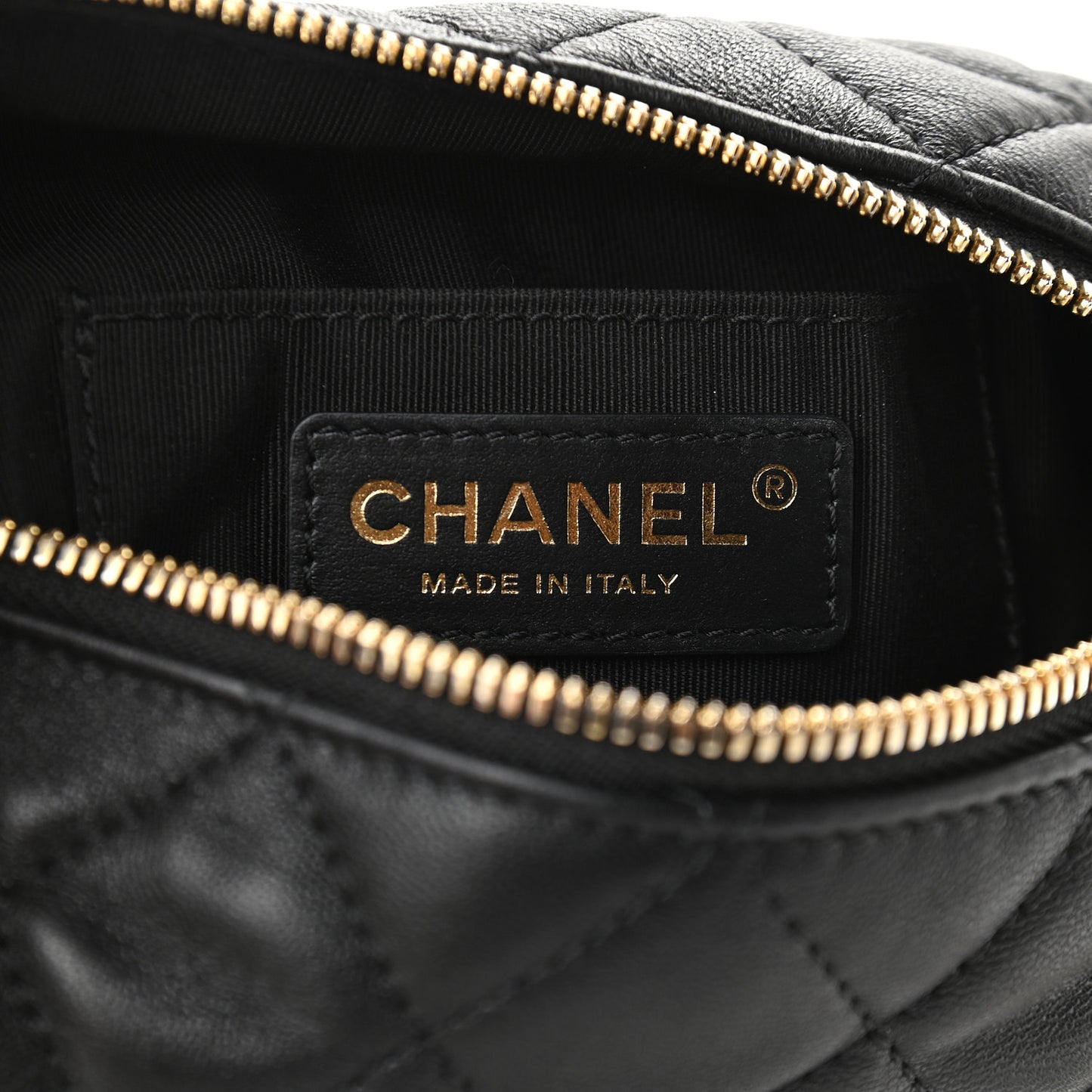 Lambskin Quilted Small Perfect Meeting Hobo Black