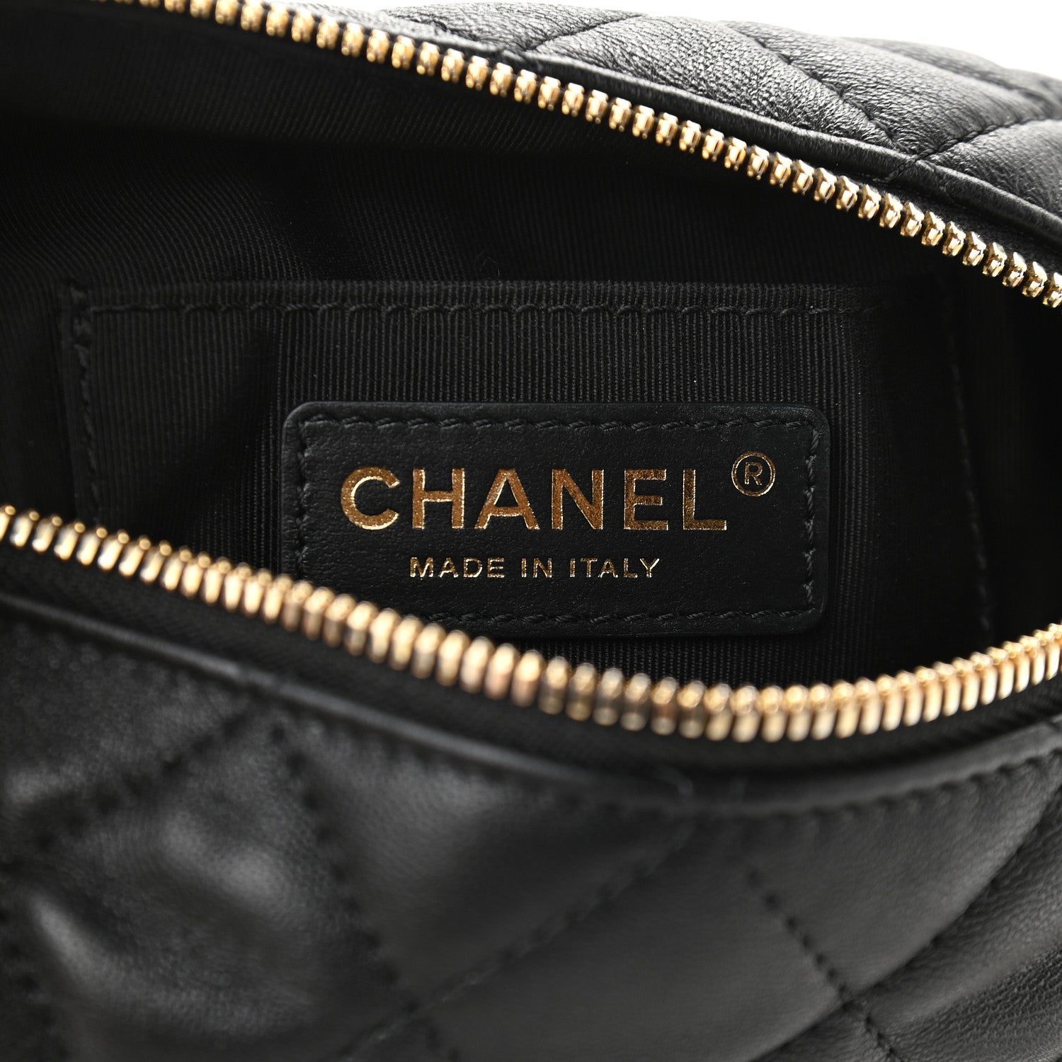 Chanel Lambskin Quilted Small Perfect Meeting Hobo Black 6 of 10