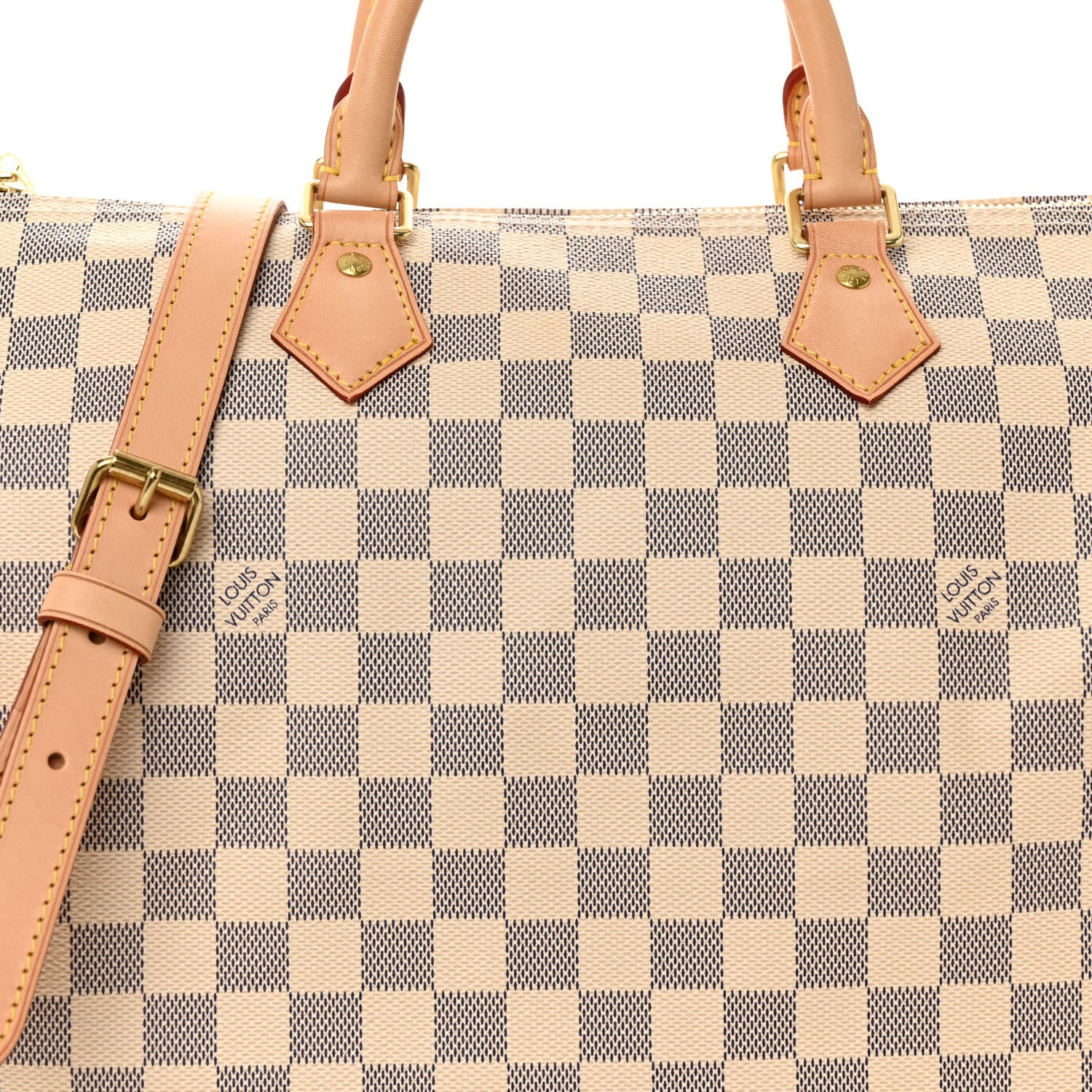 Louis Vuitton Damier Azur Speedy Bandouliere 35 7 of 9