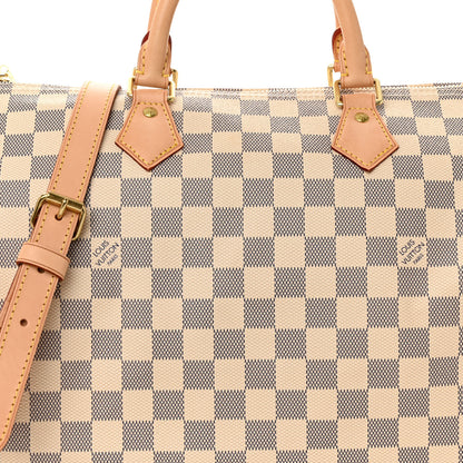 Louis Vuitton Damier Azur Speedy Bandouliere 35 7 of 9