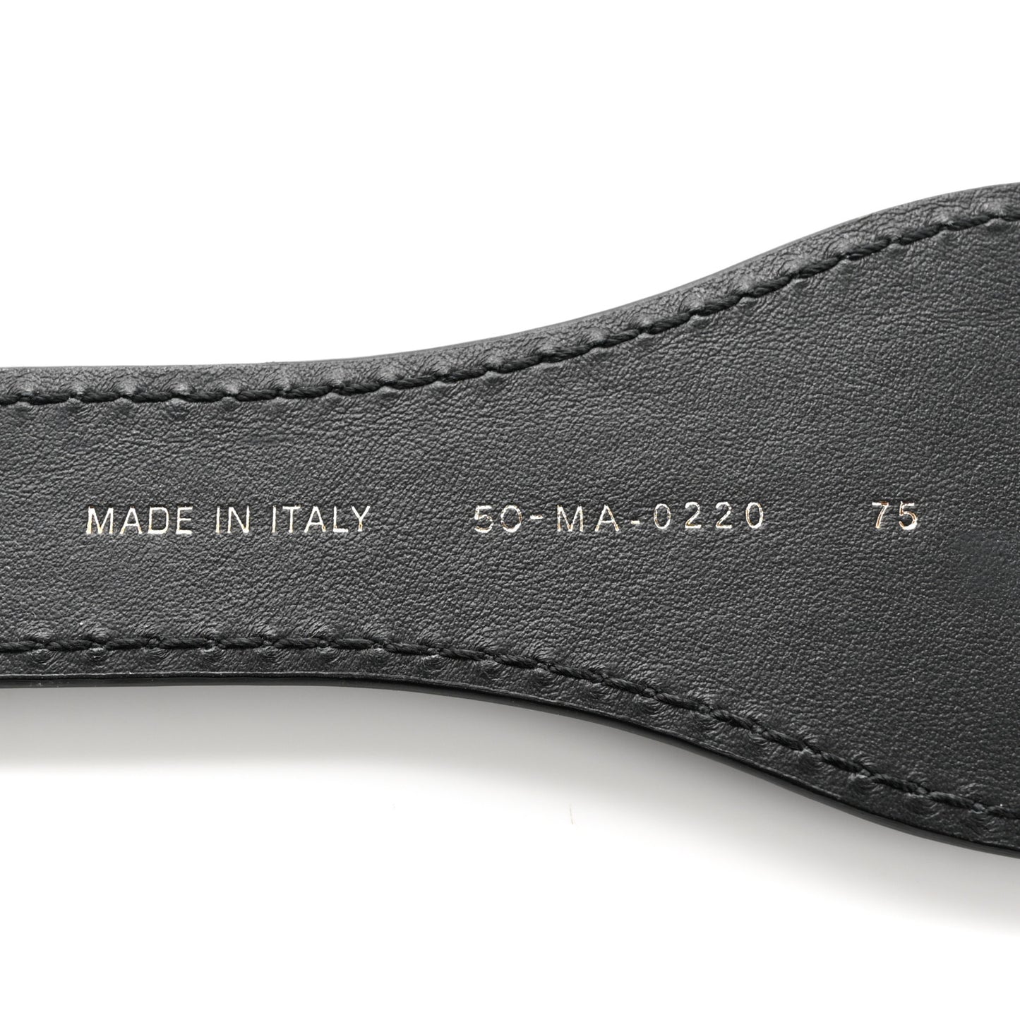 Canvas Embroidered Book Belt 75 30 Bleu