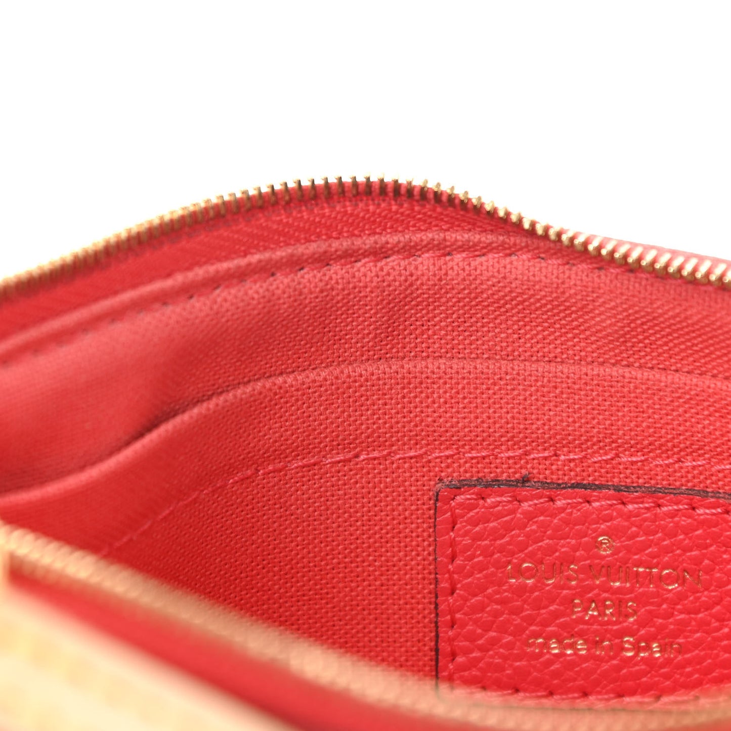 Monogram Pallas Clutch Cherry