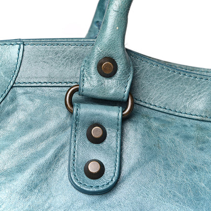 Balenciaga Agneau Classic Hardware City Bleu India 13 of 21
