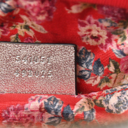 Gucci Laminated Nappa Web Trapuntata Small GG Shoulder Bag Argento 7 of 10