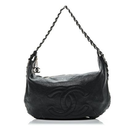 Chanel Calfskin Modern Chain Hobo Black 1 of 8