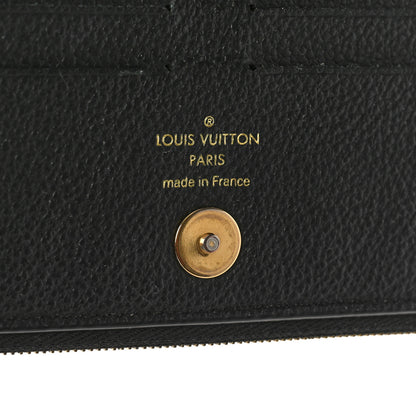 Louis Vuitton Empreinte Adele Wallet Black 6 of 9