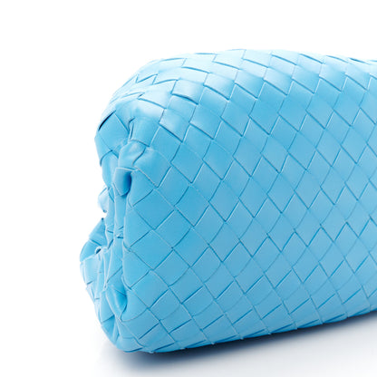Bottega Veneta Nappa Maxi Intrecciato The Pouch Oversized Clutch Swimming Pool 9 of 10