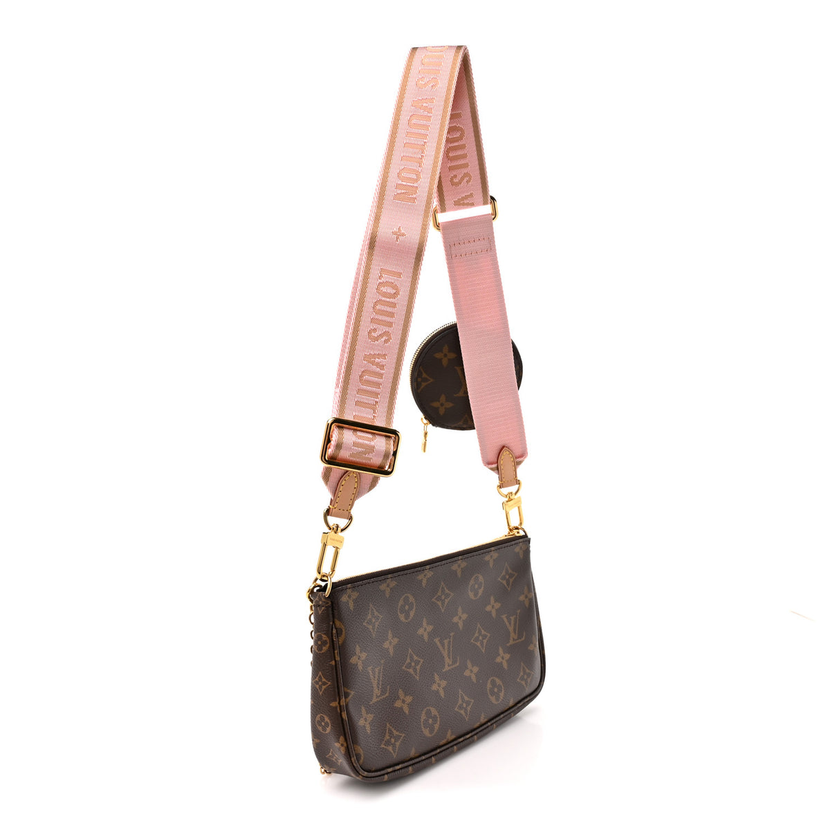 Louis Vuitton Monogram Multi Pochette Accessories Rose Clair 3 of 10