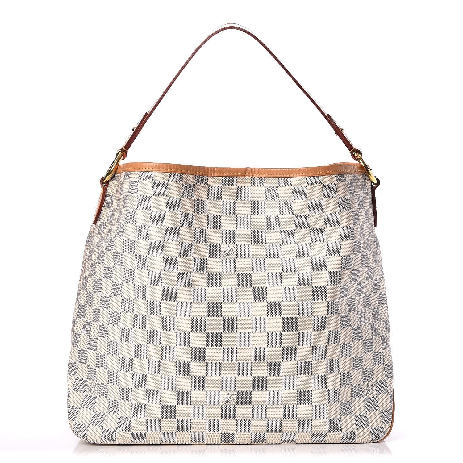Louis Vuitton Damier Azur Delightful MM Pink 1 of 9