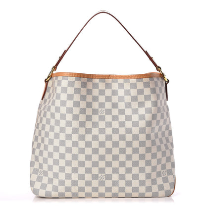 Louis Vuitton Damier Azur Delightful MM Pink 1 of 9