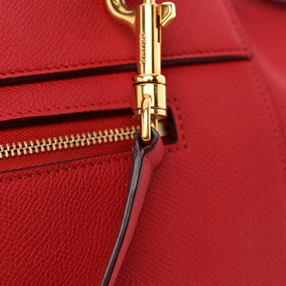 Celine Grained Calfskin Mini Belt Bag Coquelicot 16 of 17