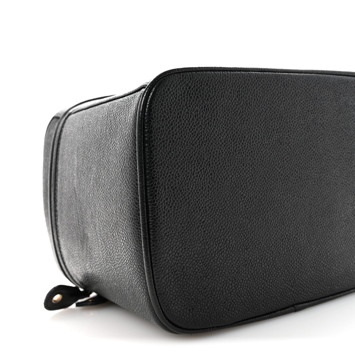 Chanel Caviar CC Vanity Train Case Black 9 of 10